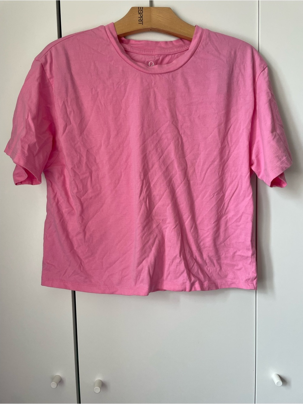 Women’s Pink Short Sleeve Crewneck Tee